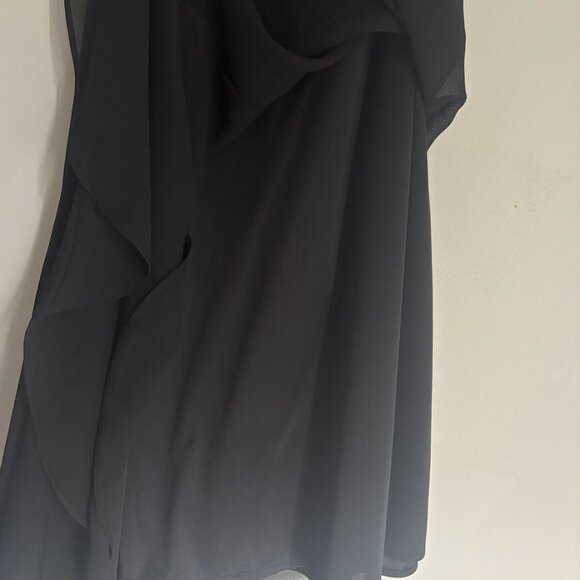 R&M Richards Black High-Low Maxi Skirt - Size 20W, NWT - Picture 4 of 7